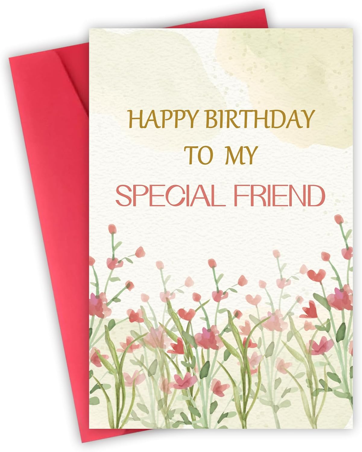 Best Friend Birthday Card for Women, Birthday Cards for Friends Sister Bestie Cousin, Cute Bday Gifts for Any Important Woman In Your Life