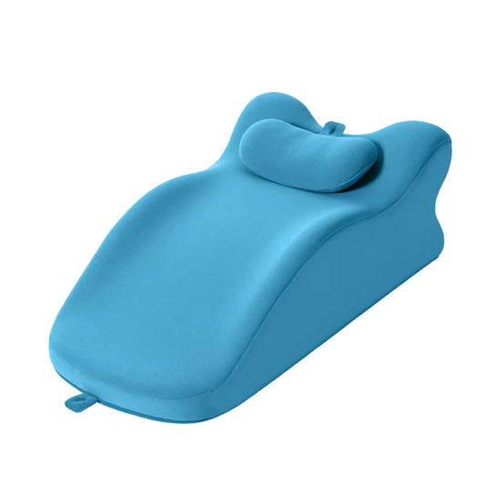 Ergonomic Spinal Posture Support & Multi-Functional Bed Pillow - Blue