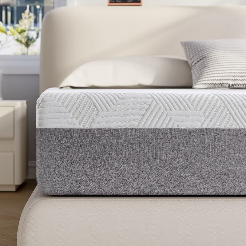 Wuleitex 10 Inch King foam Mattress in a Box for Cooler Sleep Supportive & Pressure Relief