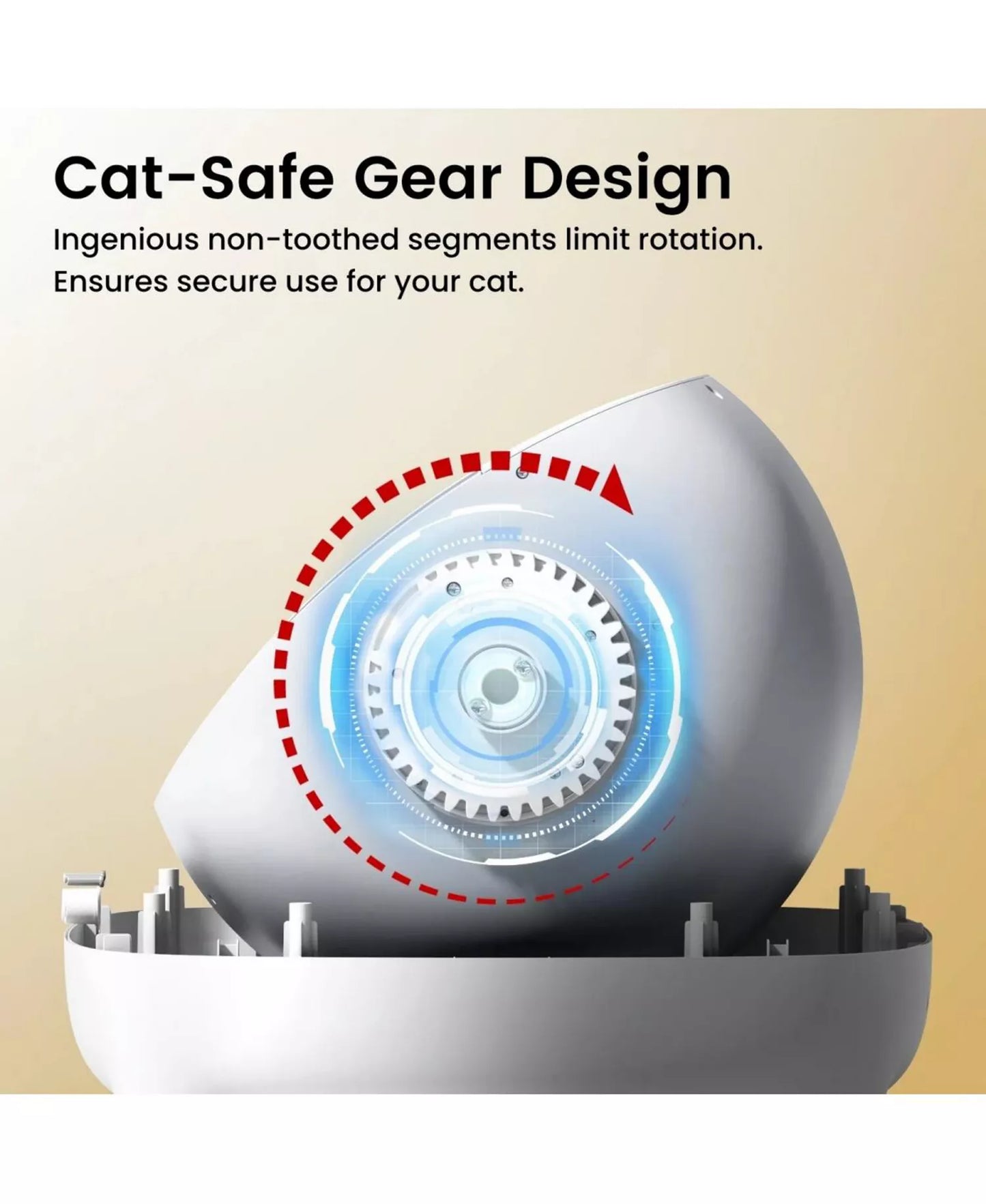 Smart Self-Cleaning Cat Litter Box with App & Safety Sensors