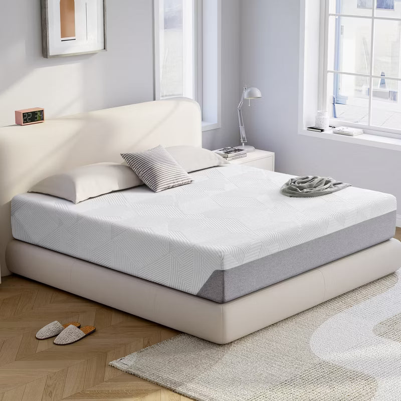 Wuleitex 10 Inch King foam Mattress in a Box for Cooler Sleep Supportive & Pressure Relief