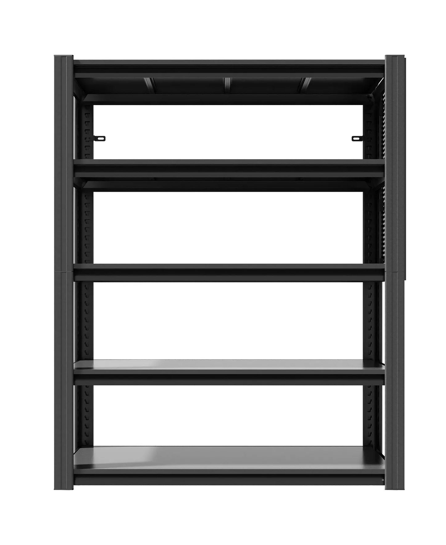 5-Tier Metal Shelving with Pegboard - 2000lbs Heavy Duty Adjustable Storage Rack