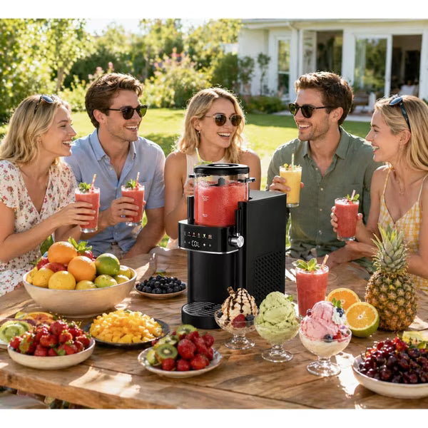 Soday Cold Press Juicer with 5.4" Wide Chute, Slow Masticating Juicer for Whole Fruits & Vegetables, High Juice Yield, Easy to Clean (Grey)