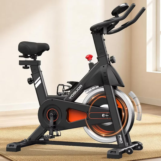YOSUDA PRO Magnetic Exercise Bike | Indoor Cycling Bike Stationary with Comfortable Seat Cushion