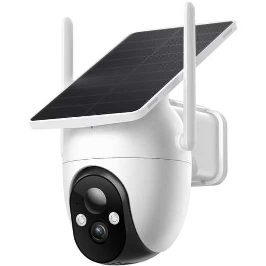 ALEEN & AJEAN 4K Solar Camera: 360 PTZ, Auto-Tracking, Color Night Vision, Wi-Fi 6, No Subscription.