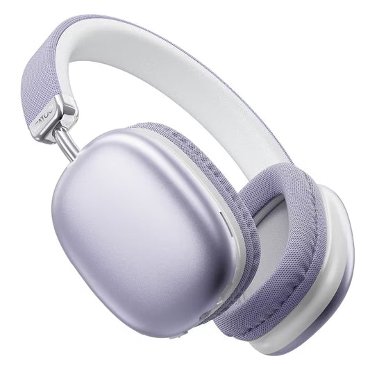 Purple Over-Ear Bluetooth Headphones: 40mm Bass Driver, Bluetooth 6.0 Dual-Mode, 55hr Battery, Comfort Fit