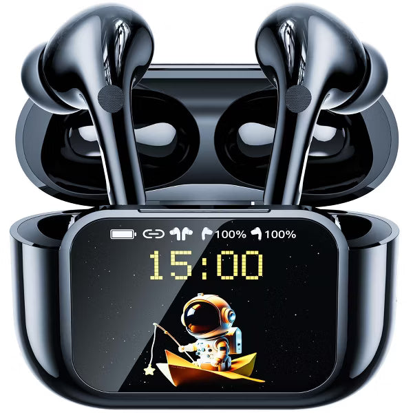 Wireless Earbuds Bluetooth Headphones, Ear Buds with Touch Screen, ANC ENC Noise Cancelling Transparency Mode, IPX7 Waterproof, Clear Calls