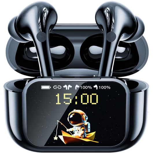 Wireless Earbuds Bluetooth Headphones, Ear Buds with Touch Screen, ANC ENC Noise Cancelling Transparency Mode, IPX7 Waterproof, Clear Calls