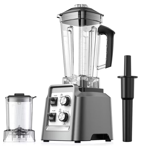 Teendow Blender for Smoothies, 68oz Countertop Blender with 20oz Grinder Cup, 1800W High-Speed 28000 RPM Kitchen Blender, Ice Crushing & Frozen Fruit