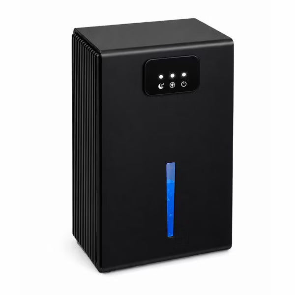 Quiet Portable Dehumidifier with Large Tank, Sleep Mode and Ambient Night Light,Black