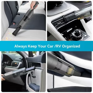 INSE H1 Handheld Vacuum, Rechargeable Powerful Cordless Car Vacuum Cleaner with 30 Mins Runtime Portable Hand Vacuum