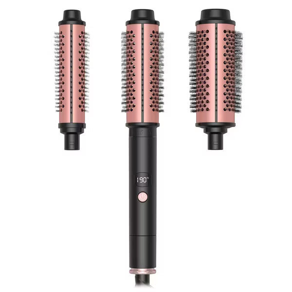 Dryhsip 3-in-1 Curling Iron Wand, 3 Temp Settings 250°F-410°F, Negative Ion Anti-Frizz, Fast Heat-Up, Safe for All Hair Types