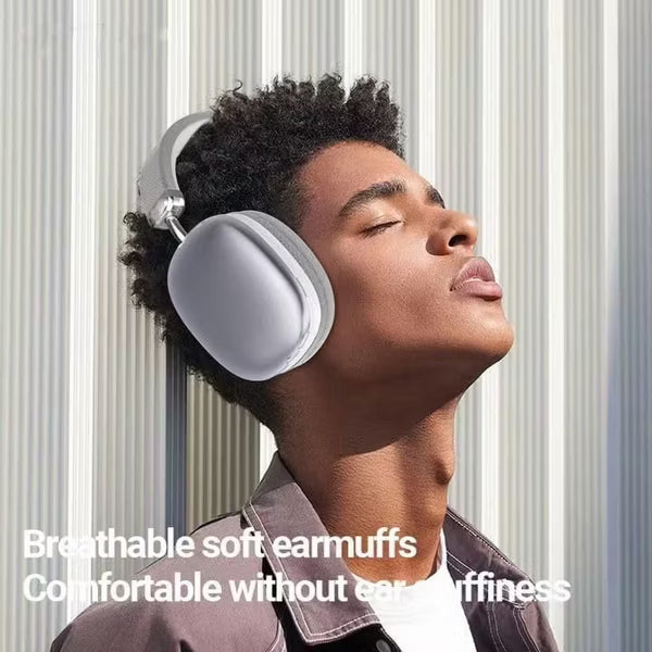 Wireless Bluetooth Headphones, Hybrid ANC, -50dB, Hi-Res Audio, 120H Play, Over-Ear, 6 ENC Mics