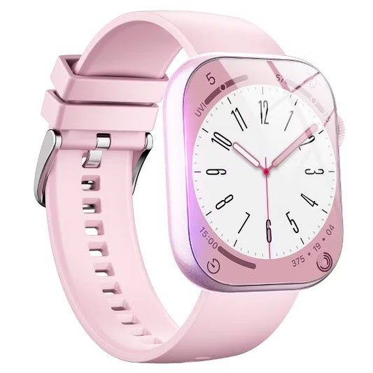 Smart Watch for Men Women, 2.01" HD Touchscreen, Bluetooth Call, IP68 Waterproof, 180+ Sports Modes, Health & Sleep Tracker, for Android iOS. Pink