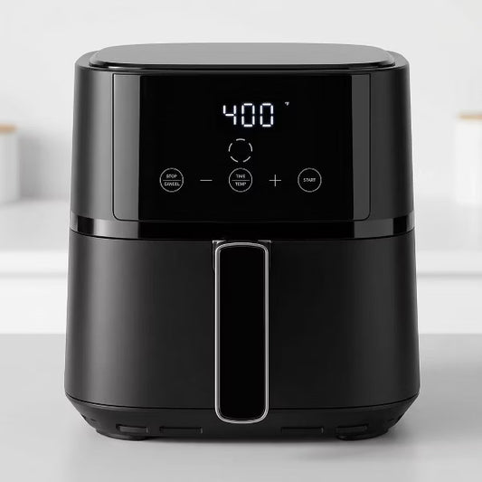 ALEEN & AJEAN 9QT Air Fryer with 8-in-1 Functions & EvenCrisp Technology, Dual-Zone Cooking, SyncCook, SyncFinish, Dishwasher-Safe